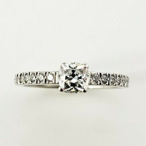 Tiffany & Co. Platinum Diamond Engagement Ring